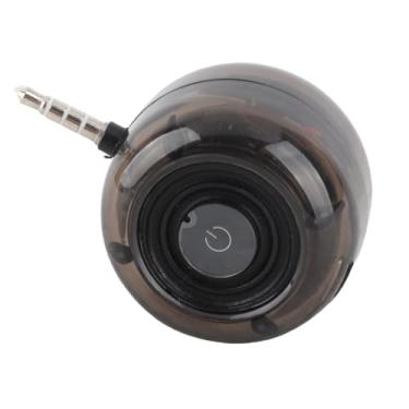Imagem de Generic HiFi Stereo Bass SoundBox Mini Alto-falante de 3,5 Mm Com Material Acrílico Transparente, Componentes Eletrônicos de Precisão e Botões Integrados, Perfeito para Amantes de Música
