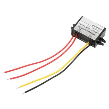 Imagem de RiToEasysports Regulador de Tensão, AC DC 12V 24V a 5V Módulo de Fonte de Alimentação Com Proteção contra Sobretensão para Roteador de Motor de Ventilador de Câmera de Tela de Carro, IP67 à Prova