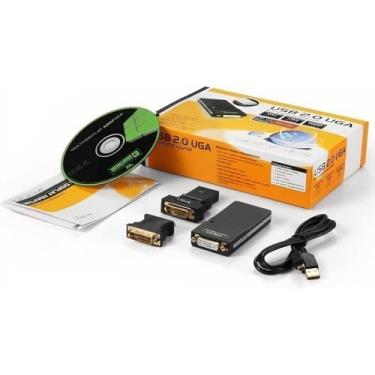 Imagem de Adaptador De Vídeo Usb 2.0 X Vga Dvi Hdmi Multi Display Uga