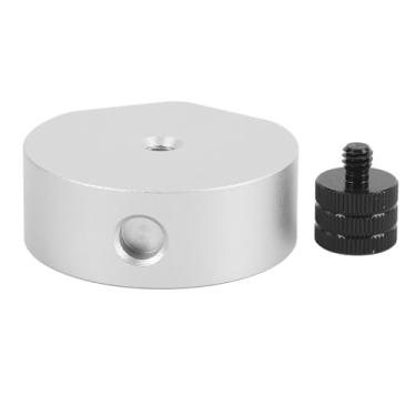 Imagem de AUNMAS Adaptador de tripé de Satélite, Liga de Alumínio Com 1/4 pol. 20 e 3/8 pol. 16 Fios para Conexão de Antena Estável Em Degraus de RV ou Acampamento