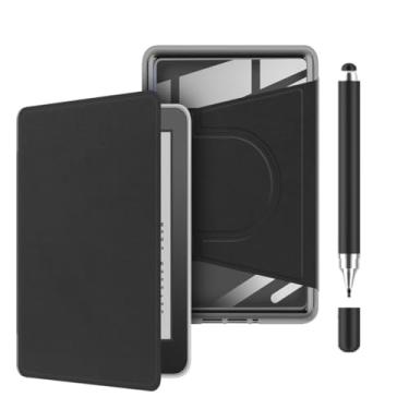 Imagem de Akacy Capa fina e leve com rotação de 360 graus para Kindle 6.0 (Geração 2019), capa à prova d'água Wake/Sleep (2)