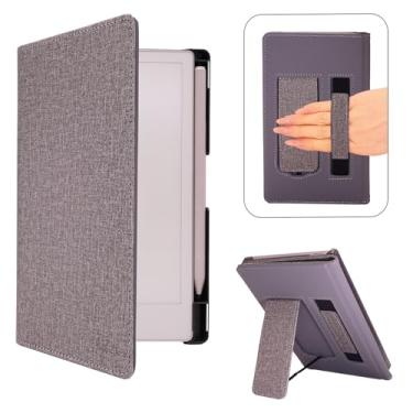 Imagem de Caweet Capa de suporte para Remarkable Paper Pro Move (7,3 polegadas) - Capa protetora rígida de background, capa dobrável tipo livro com função dormir / despertar carro, porta-canetas e alças de mão