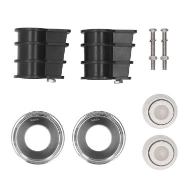 Imagem de LiebeWH Kit de Substituição de de Piscina de Aço Inoxidável 304, Acessórios Duráveis, Recursos Antiderrapantes, Cabe Em Corrimãos de 42 Mm para Piscinas e áreas de água