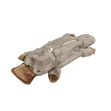 Imagem de Estojo Escolar de Pelúcia Hub Diário, Estojo Fofinho Original, Grande Capacidade, Porta Lápis Divertido, Presente Criativo, Ornitorrinco de Pelúcia