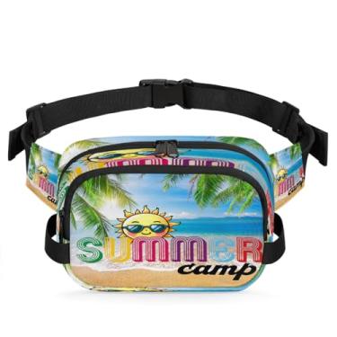 Imagem de Pochete retrô da bandeira da América para mulheres e homens com alça ajustável, bolsa transversal, bolsa de peito, bolsas de bumbum, bolsa de estilingue, Cor 12