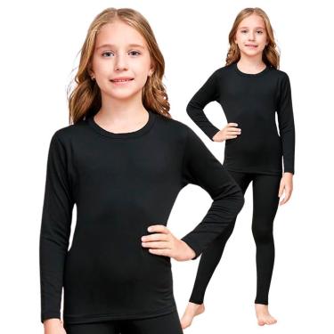 Imagem de Blusa Térmica Infantil Segunda Pele Frio Inverno Criança-Unissex