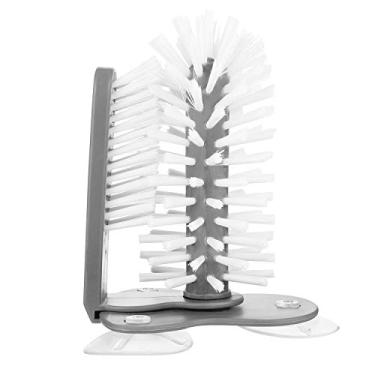 Imagem de Ellsang – Máquina de lavar copo de vidro com base de sucção e escova de cerdas de dois lados, limpador de copo de vidro para copo de cerveja, copo de perna longa, vidro de vinho tinto