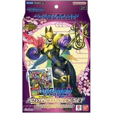 Imagem de Digimon TCG Amethyst Mandala Advanced Starter Deck (ST-22) - 54 Cards