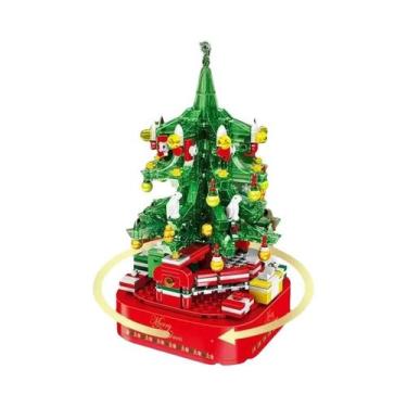 Imagem de Kit De Montagem De Árvore De Natal 506PCS DIY Caixa De Música Criativa
