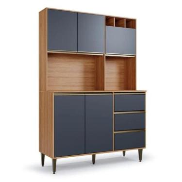 Imagem de Armário de Cozinha 5 Portas 3 Gavetas Nicho Versatti - Batrol Móveis