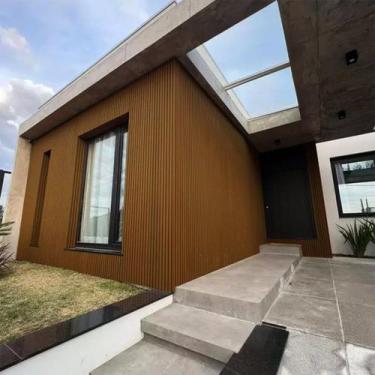 Imagem de Painel Ripado Externo em Placa 21,9cmx290cm (0,64m²) WPC - Casa Grassi