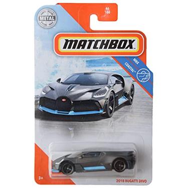Imagem de Matchbox Bugatti Divo 2018, [Cinza] Coastal 46/100