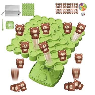 Imagem de Jogos de Equilíbrio para Adultos - Quebra-Cabeça De Mesa Árvore Cartoon - Jogo de Tabuleiro de Equilíbrio - para Crianças Adultos Meninos Meninas Pré-escolar Jardim de Infância Aniversário