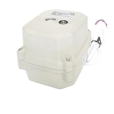Imagem de Atuador de válvula elétrica DC12-24V com indicador e substituição manual usado para válvula de DN15 a DN50, acionamento de válvula de engrenagem de metal (AC24V_CR703)