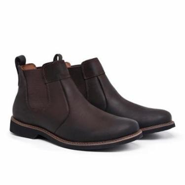 Imagem de Bota Masculina Couro Coturno Macia e Confortável 101 Bonanza-Masculino