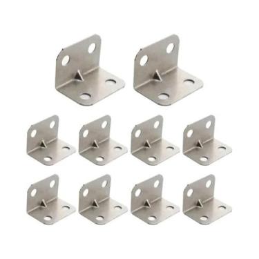 Imagem de Suportes De Canto Em L 10 20pcs Suporte De Prateleira Para Gaveta Supo