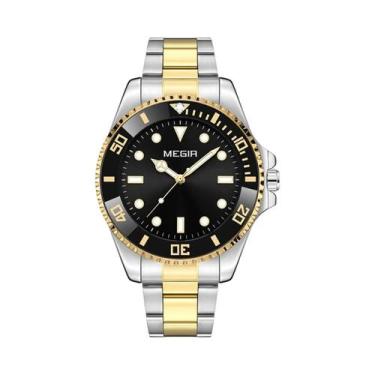 Imagem de Relógio De Negócios Minimalista Masculino Em Aço Inoxidável Com Movime