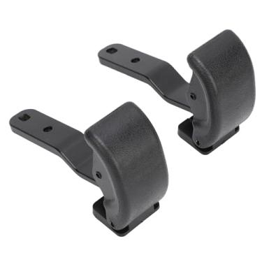 Imagem de Cryfokt Trava de Janela Traseira Padrão OEM para Uso de Longa Duração para 1998-2004, Instalação de Substituição Direta, 1 par para Proprietários de Automóveis (Preto)