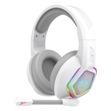 Imagem de Headset Gamer Redragon Medea RGB Branco H280W-RGB