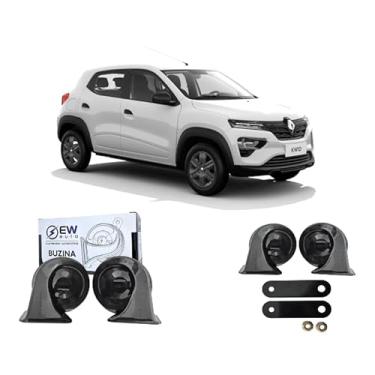 Imagem de BUZINA AUTOMOTIVA CARACOL (PAR) GRAVE/AGUDO PARA KWID TODOS -TIGER AUTO