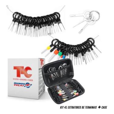 Imagem de Removedor Extrator De Terminais Conectores 41 Chaves - TC CHICOTES