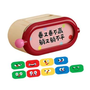 Imagem de Ｂｅｓｇａ Porta-lenços de papel com desenho animado, ideal para carro, lavanderia, casa e mesa, Red a