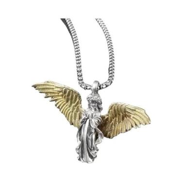 Imagem de Colar Com Pingente De Menina Mecha Em Prata Para Homens E Mulheres, Jo