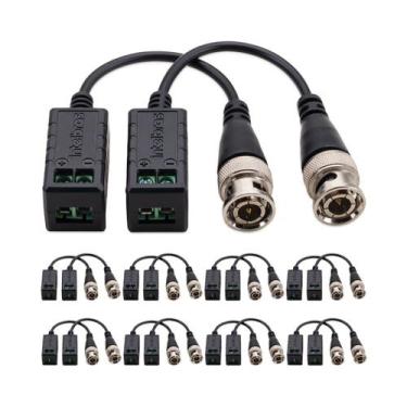 Imagem de Kit 9 Baluns Passivo Multi HD Para Câmeras Full HD VB 301 P Intelbras