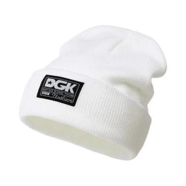 Imagem de 1pc inverno chapéu de malha elegante masculino e feminino, chapéu de l