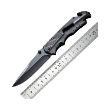 Imagem de Canivete Dobrável De Aço Inoxidável Para Uso Externo, EDC, Camping, Ca