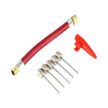 Imagem de Kit De Ferramentas Para Inflar Pneus De Bicicleta, Basquete, Futebol E