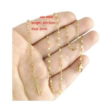 Imagem de Colar Com Pingente De Nossa Senhora Arco-Íris Dourado Para Mulheres, G