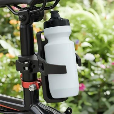 Imagem de Suporte de garrafa de bicicleta - Gaiolas de garrafa de bicicleta com parafusos, suportes universais de copo de bebida de água para ciclismo, deslocamento diário