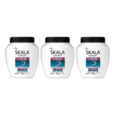 Imagem de Creme Skala 1Kg S.O.S Bomba De Vitaminas-Kit C/3Un
