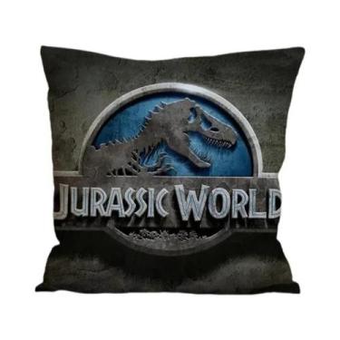 Imagem de Jurassic Park Dinosaur Imprimir Fronha, Pele De Pesseiro Almofada Capa