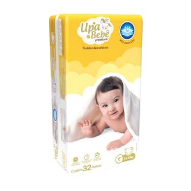 Imagem de Fralda Upa Bebe Premium Jumbo Gd Com 32