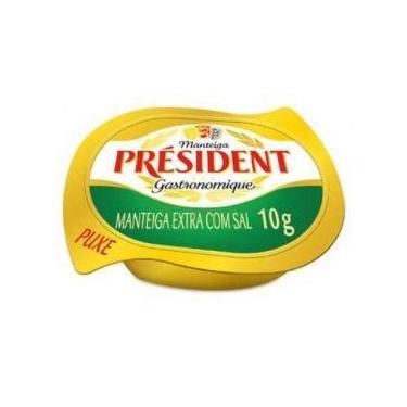 Imagem de Manteiga Président Blister Sache com sal 12 unidades - President