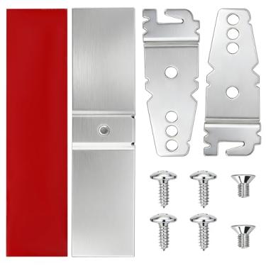 Imagem de BigHead 8269145 Kit de suporte de montagem para lava-louças de bancada de granito - 2 conjuntos de garras de granito com parafusos, compatíveis com Whirlpool Kenmore KitchenAid, substitui WP8269145