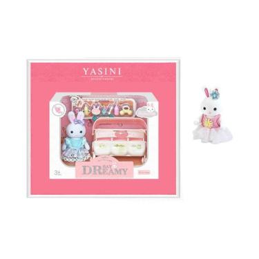 Imagem de Brinquedo De Maquiagem Infantil Para Brincar Em Casa Coelhinho Simulaç