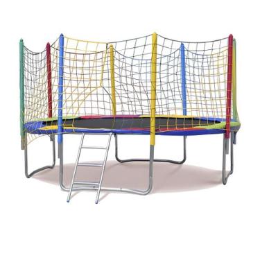 Imagem de Cama Elástica Pula Pula Trampolim Nacional Premium 3,05 metros