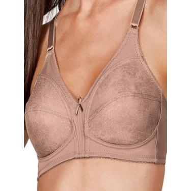Imagem de Sutiã Sustentação Colonial Demillus 61383/78383 Taça B, Bege, 50