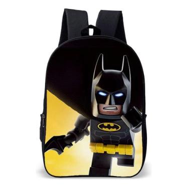 Imagem de Mochila Infantil Escolar Simples Morcego Heroi Bt Lançamento - Use Ner