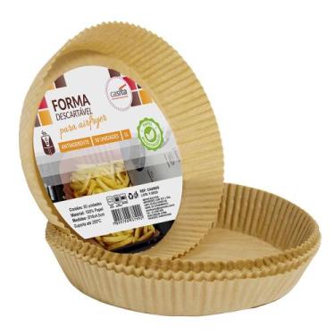 Imagem de Forma Airfyer Quadrado Descartavel 09810 Imporient - Casita, UNICA