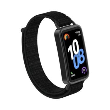 Imagem de Pulseira De tiras autocolantes De Nylon Respirável Para Huawei Band 10