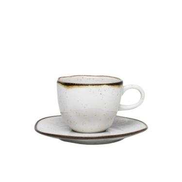 Imagem de Jogo Xícara De Chá 200ml Com Pires Porcelana Maresia Oxford