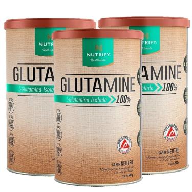 Imagem de 3x Glutamina - Nutrify 500g-Unissex