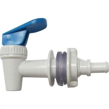 Imagem de Torneira Filtro E Bebedouro Gama Branca/Azul - Kit C/12, Branco