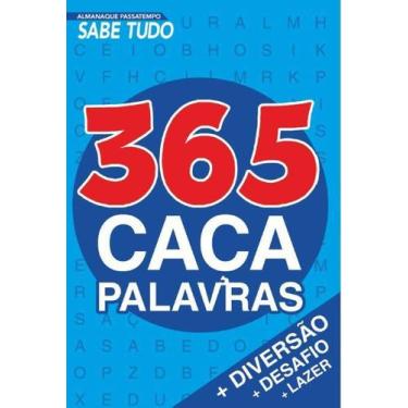 Imagem de Livro - Almanaque Passatempo - Sabe tudo - 365 caça palavras - On Line
