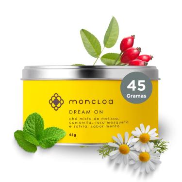Imagem de Chá Infusão de Ervas Dream On Moncloa Lata 45g