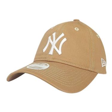 Imagem de Boné New Era Feminino 9TWENTY New York Yankees Bege-Feminino